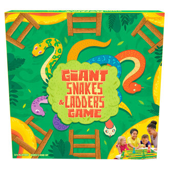 Serpents et échelles géant (Anglais)