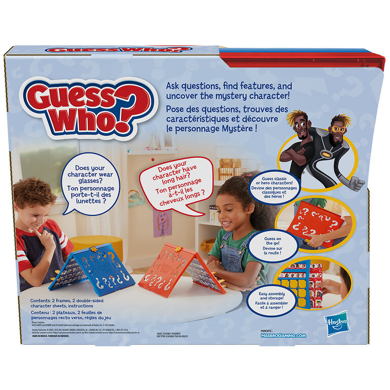 Guess Who? - Qui est-ce? (Multilingue)