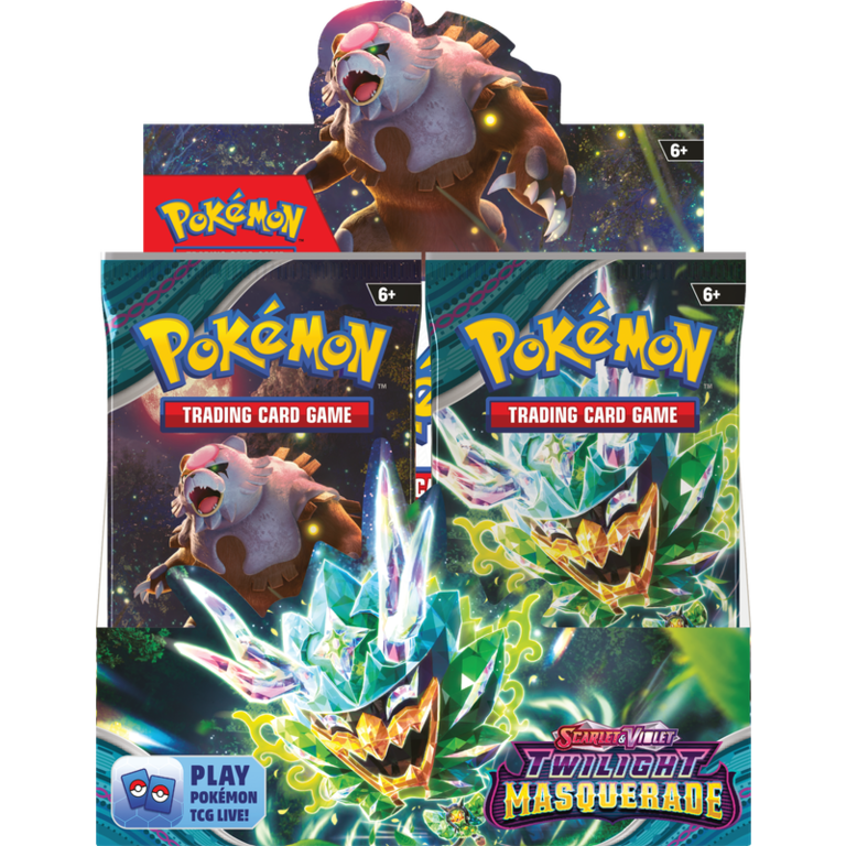 Pokémon Pokémon - Scarlet & Violet (6) - Twilight Masquerade - Booster Box (English)