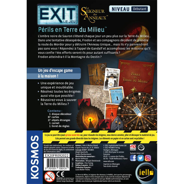 Exit - Seigneur des Anneaux - Périls en Terre du Milieu (French)