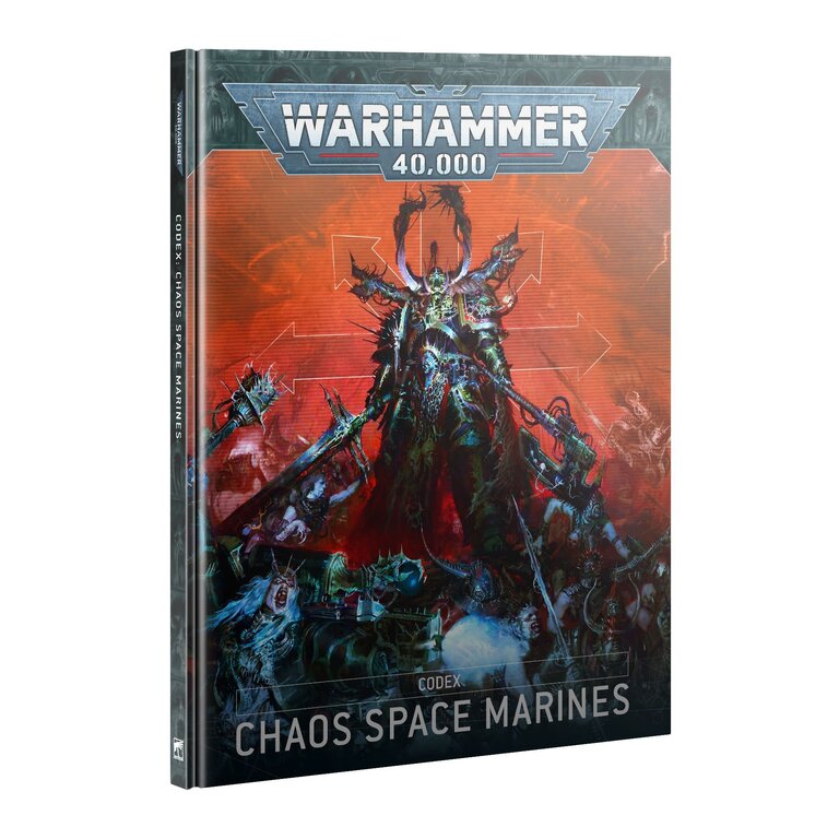 Chaos Space Marines - Codex (Anglais) [PRÉCOMMANDE]
