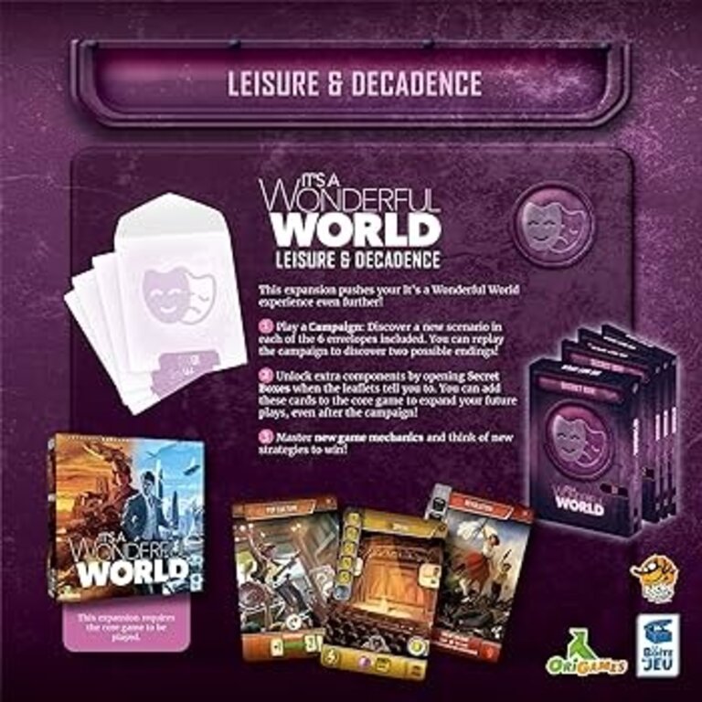 It's a Wonderful World - Leisure & Decadence (Anglais)*