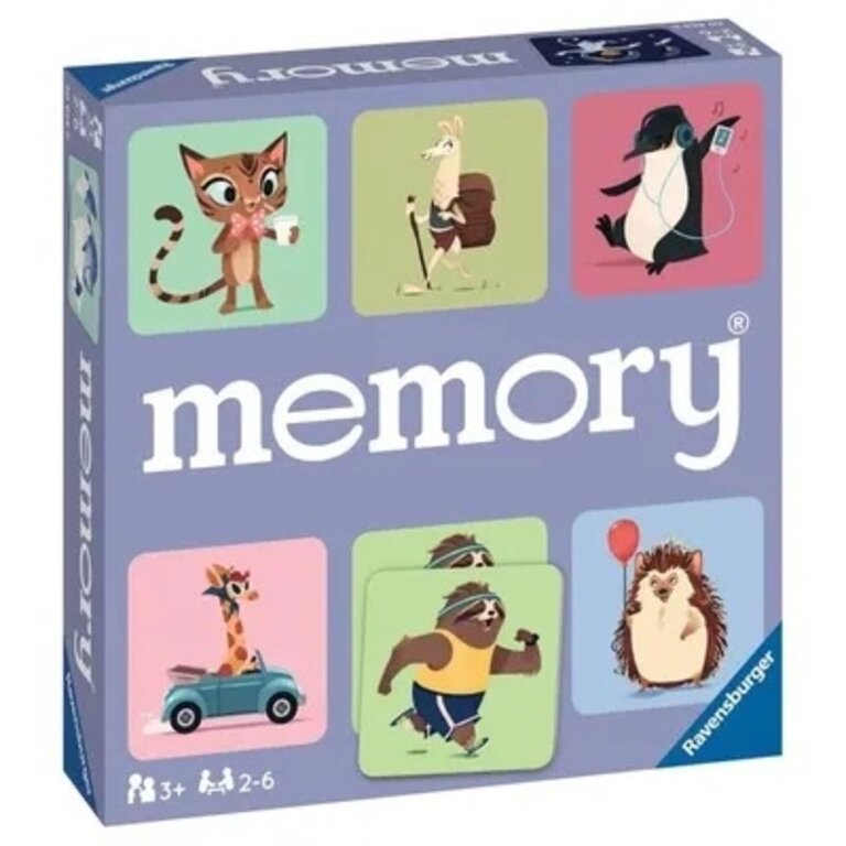 Ravensburger Memory - Le Monde Sauvage des Animaux (Multilingual)