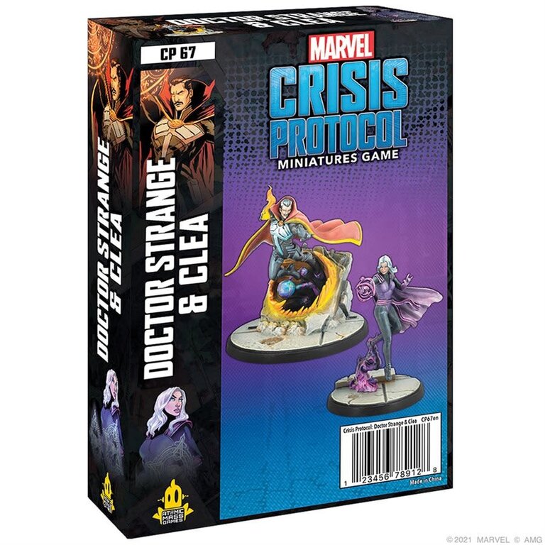 Marvel Crisis Protocol - Doctor Strange and Clea (Anglais)