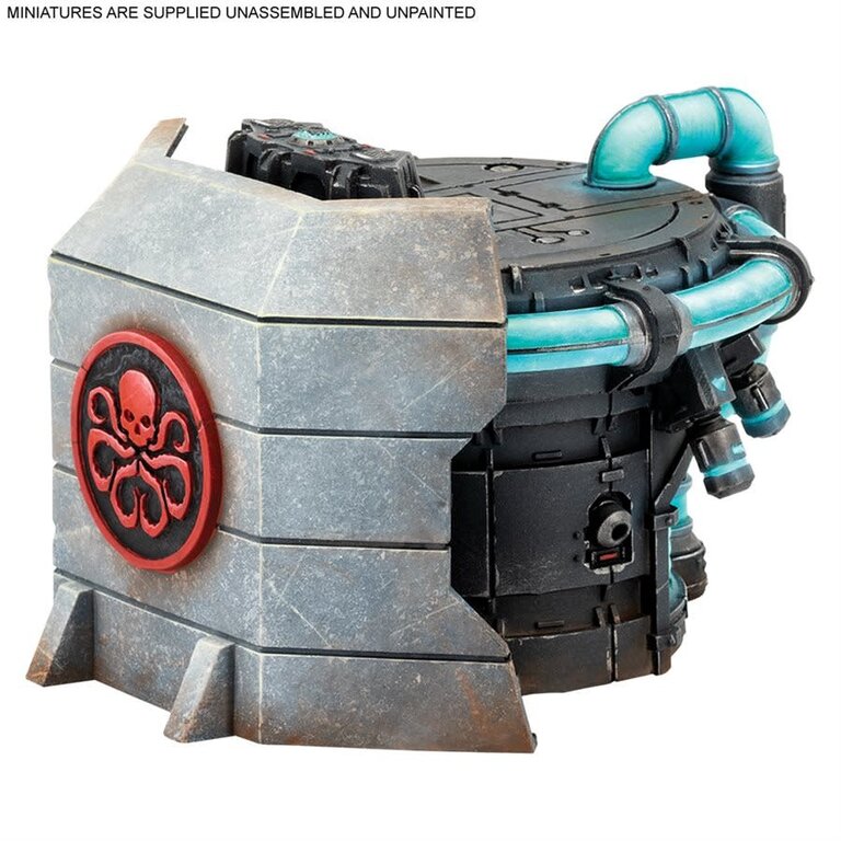 Marvel Crisis Protocol - Hydra Power Station Terrain Pack (Anglais)