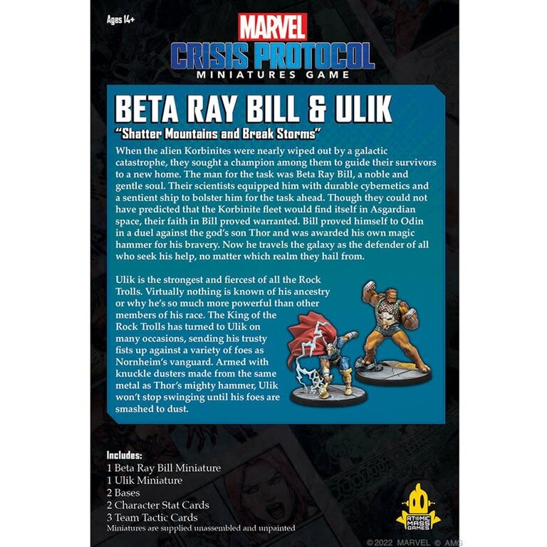 Marvel Crisis Protocol - Beta Ray Bill and Ulik (English)