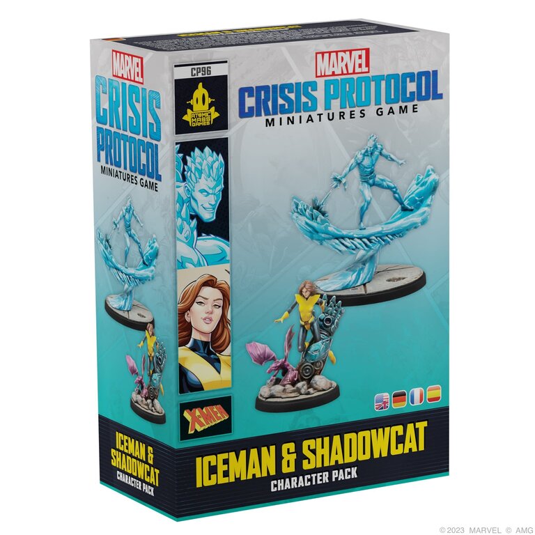 Marvel Crisis Protocol - Iceman and Shadowcat (Anglais)