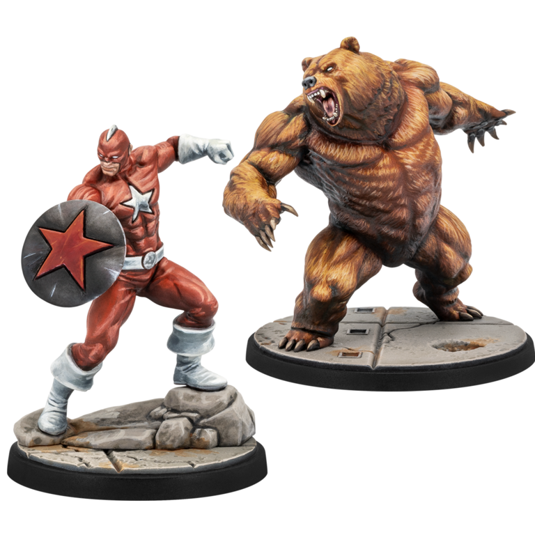 Marvel Crisis Protocol - Ursa Major and Red Guardian (Anglais)