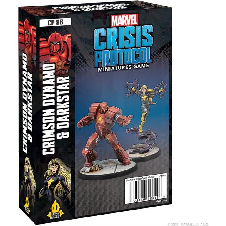 Marvel Crisis Protocol - Crimson Dynamo and Dark Star (Anglais)