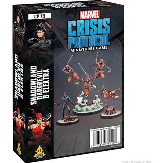 Marvel Crisis Protocol - Shadowland Daredevil and Elektra (English) Marvel Crisis Protocol - Shadowland Daredevil and Elektra (English)