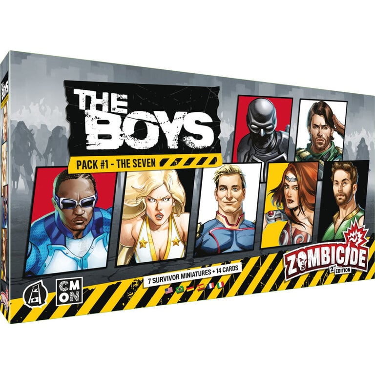 Zombicide - 2Nd Edition: The Boys Pack #1 - The Seven (Multilingual)