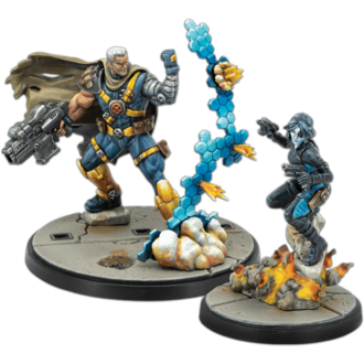 Marvel Crisis Protocol - Domino and Cable (Anglais) Marvel Crisis Protocol - Domino and Cable (Anglais)