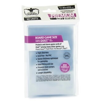 Ultimate Guard (UG) Premium Board Games - 90 Unités - 81mm x 122mm*