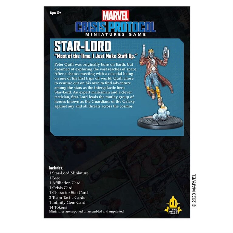 Marvel Crisis Protocol - Starlord (Anglais)