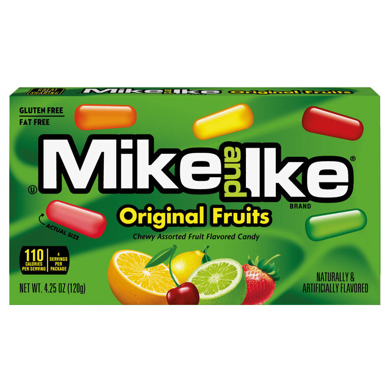 Mike and Ike - Fruits originaux - 120g