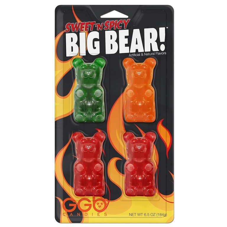 Big Bear! - Sweet'n Spicy - 4 oursons - 184g