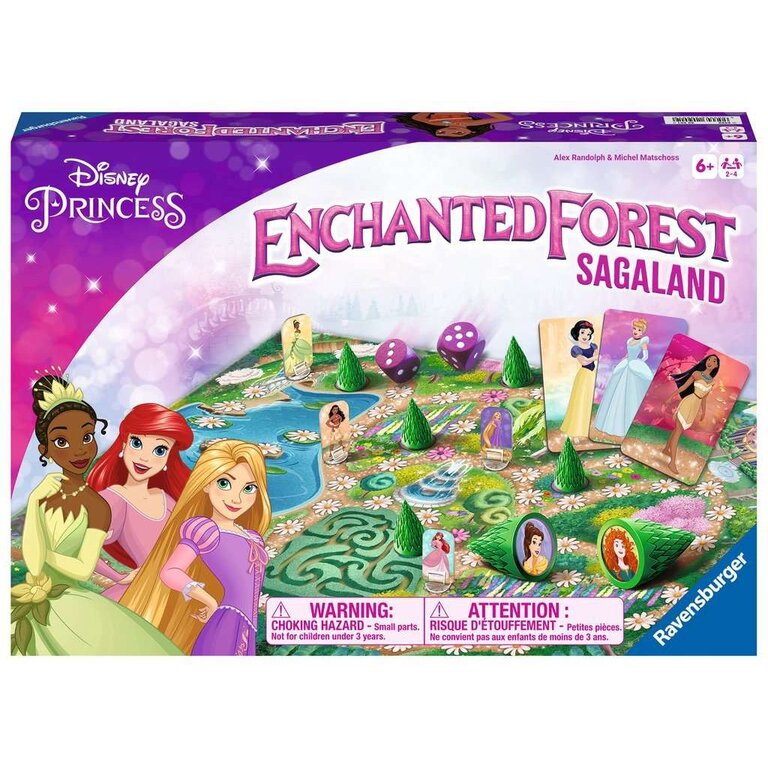 Ravensburger Disney Princess - Enchanted Forest - Sagaland (Multilingue)