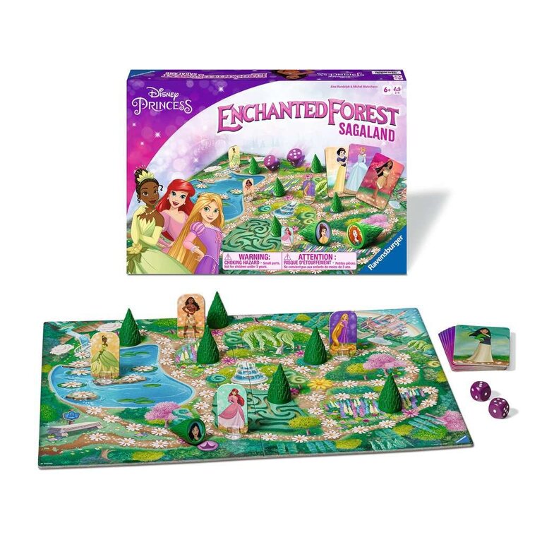 Ravensburger Disney Princess - Enchanted Forest - Sagaland (Multilingue)