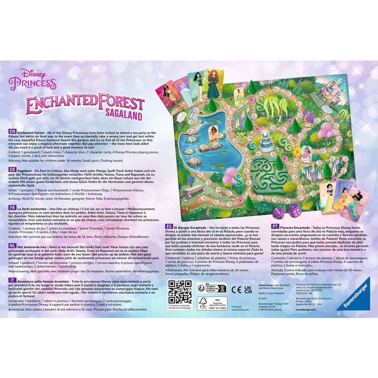 Ravensburger Disney Princess - Enchanted Forest - Sagaland (Multilingual)