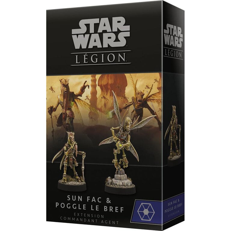 Star Wars - Legion - Sun Fac and Poggle the Lesser Commander Expansion (Anglais)*