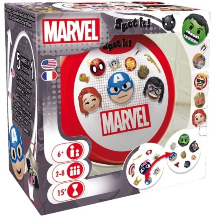 Spot It! - Marvel Emojis (Multilingue)