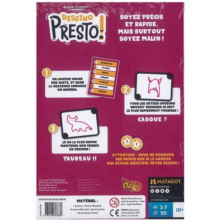 Dessino Presto! (Français)