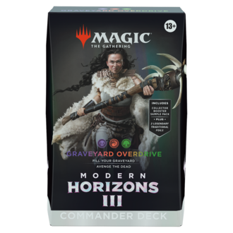 Magic the Gathering Modern Horizons 3 - Commander - Graveyard Overdrive (Anglais) Magic the Gathering Modern Horizons 3 - Commander - Graveyard Overdrive (Anglais)
