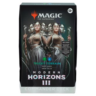 Magic the Gathering Modern Horizons 3 - Commander - Tricky Terrain (Anglais) Magic the Gathering Modern Horizons 3 - Commander - Tricky Terrain (Anglais)