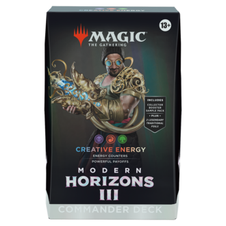 Magic the Gathering Modern Horizons 3 - Commander - Creative Energy (Anglais) Magic the Gathering Modern Horizons 3 - Commander - Creative Energy (Anglais)