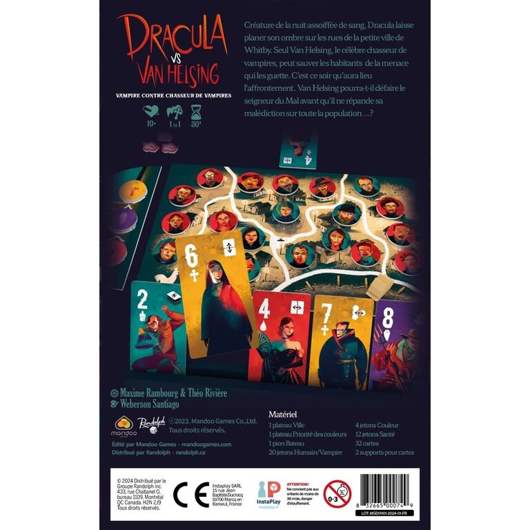 Dracula vs Van Helsing (French)