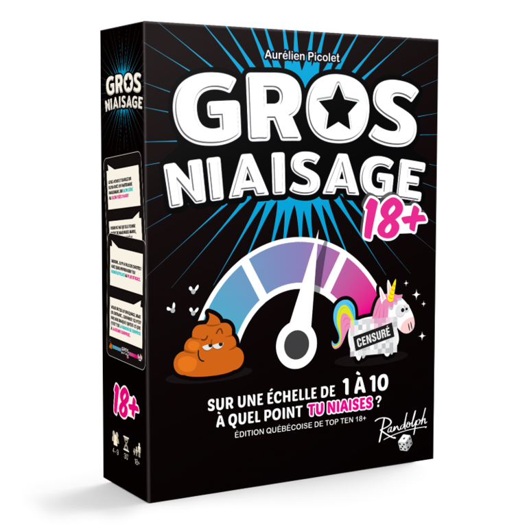 Gros niaisage 18+ - Édition québécoise (French)