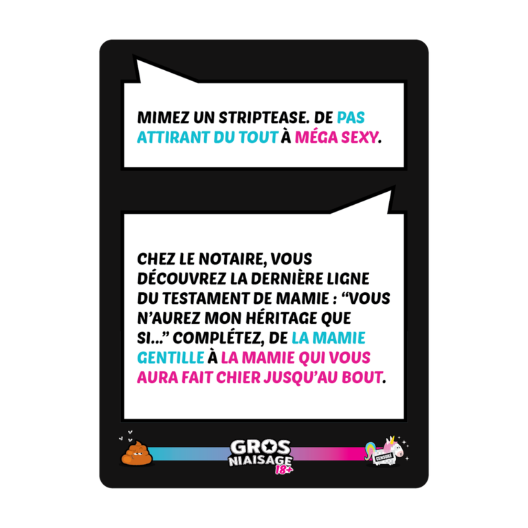 Gros niaisage 18+ - Édition québécoise (French)
