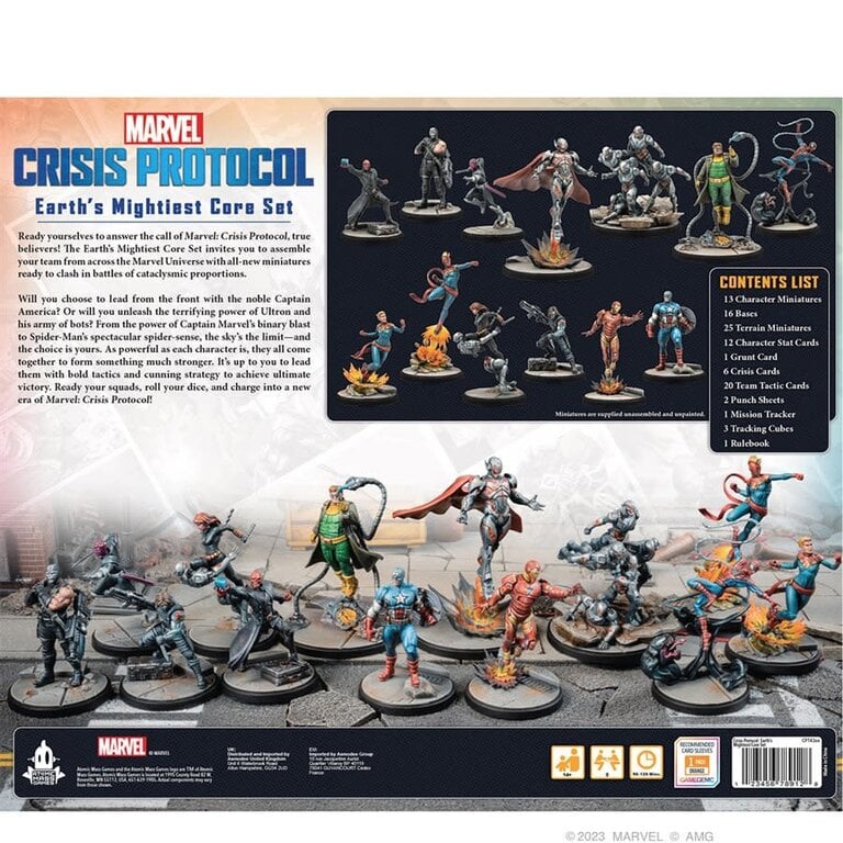 Marvel Crisis Protocol - Earth's Mightiest Core Set (Anglais)