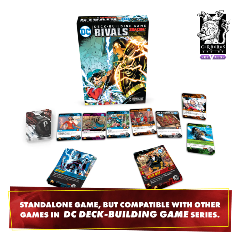 DC Comics - Deck Building Game - Rivals - Shazam vs Black Adam (Anglais)