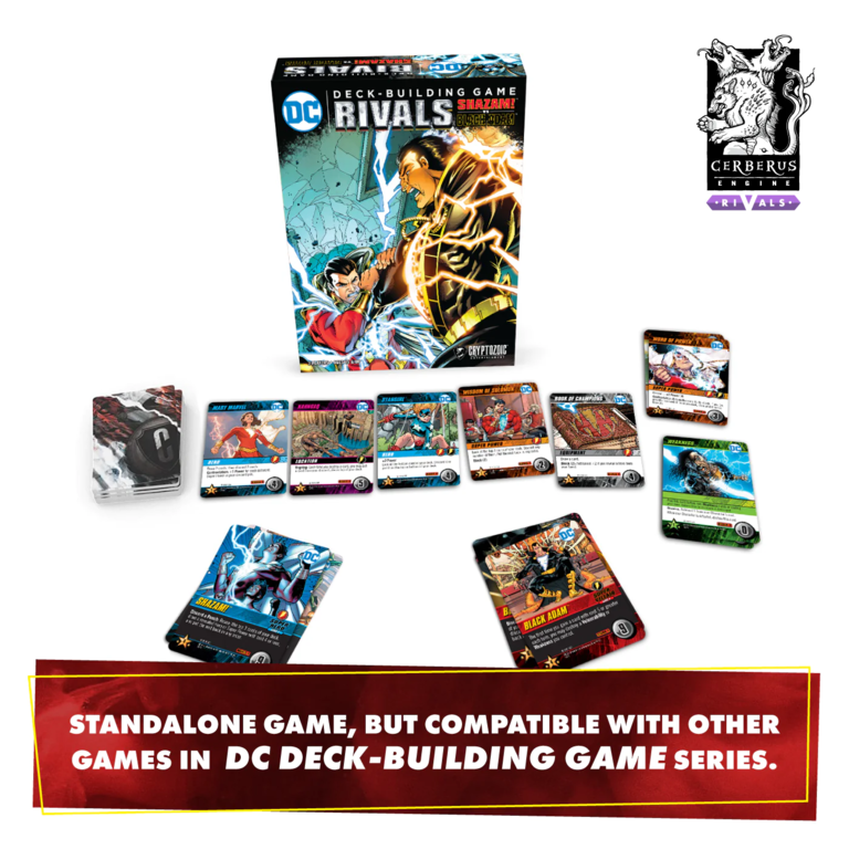 DC Comics - Deck Building Game - Rivals - Shazam vs Black Adam (English)