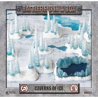 Galeforce Nine Battlefield in a Box - Caverns of Ice - 8 Units Galeforce Nine Battlefield in a Box - Caverns of Ice - 8 Units