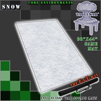 F.A.T. Mats - Core Environment Snow 30"X44" F.A.T. Mats - Core Environment Snow 30"X44"