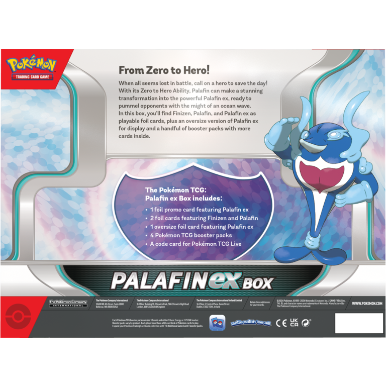 Pokémon Pokémon - Palafin Ex Box (Anglais)*