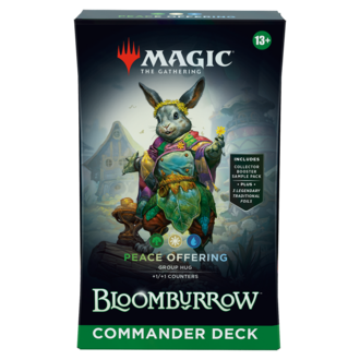 Magic the Gathering Bloomburrow - Commander Deck - Peace Offering (Anglais) Magic the Gathering Bloomburrow - Commander Deck - Peace Offering (Anglais)