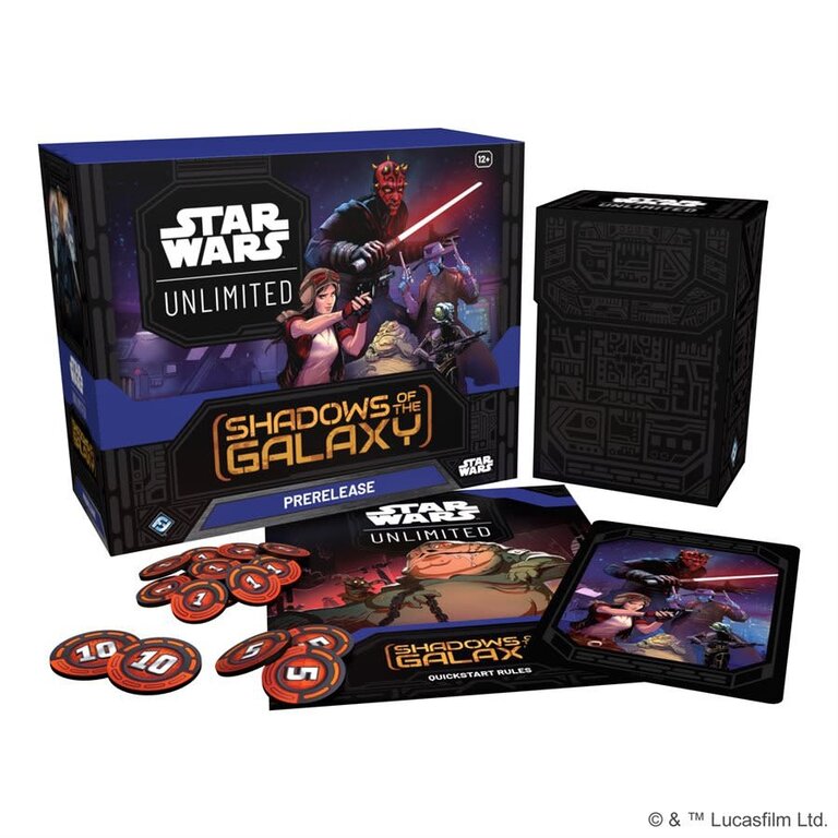 Star Wars Unlimited - Shadows of the Galaxy - Prerelease Box (Anglais)