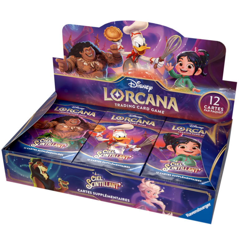 Ravensburger Disney Lorcana - Ciel Scintillant - Boîte de Boosters (French)