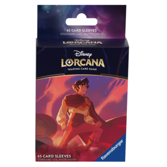 Ravensburger Disney Lorcana - Matte Sleeves B Set 5 - Standard Size - 65 unités - Aladdin*
