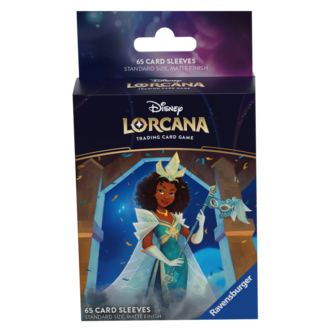 Ravensburger Disney Lorcana - Matte Sleeves B Set 5 - Standard Size - 65 unités - Tiana*