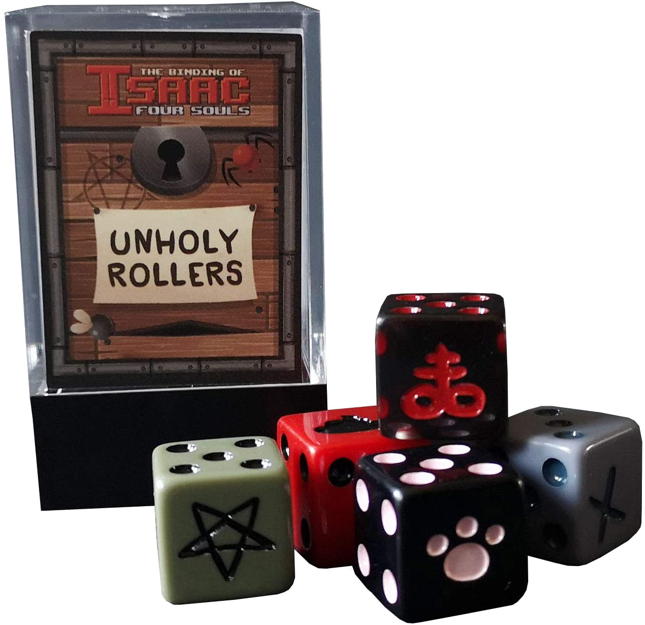 The Binding Of Isaac Four Souls Unholy Rollers Dice Jeuxjubes