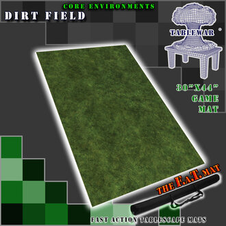 Galeforce Nine F.A.T. Mats - Core Environment Grassy Field 30"X44" Galeforce Nine F.A.T. Mats - Core Environment Grassy Field 30"X44"