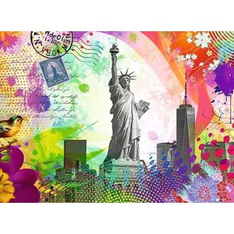 Ravensburger New York Postcard - 500 pièces Ravensburger New York Postcard - 500 pièces