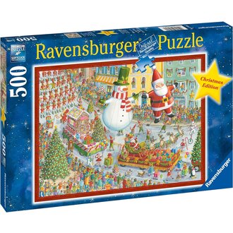 Ravensburger Here Comes Christmas! - 500 pièces Ravensburger Here Comes Christmas! - 500 pièces