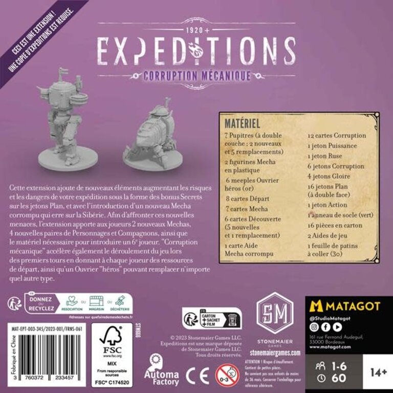 Expéditions - Corruption mécanique (Français)