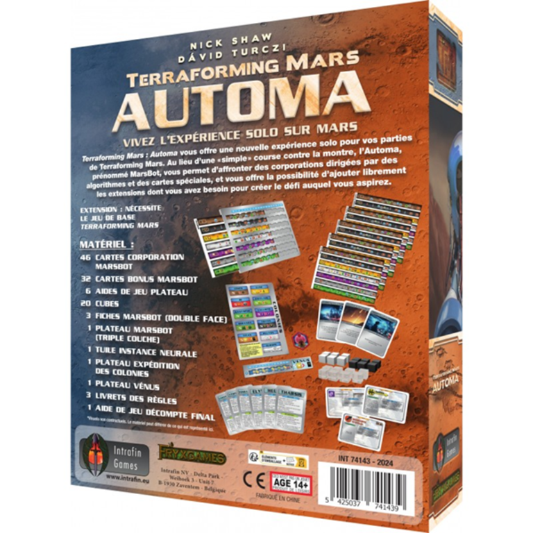 Terraforming Mars - Automa (Français)