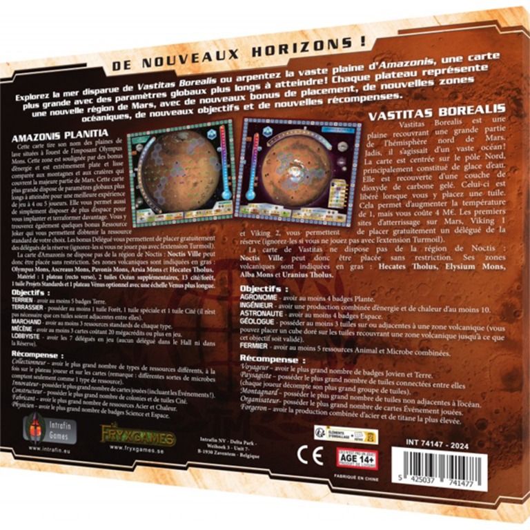 Terraforming Mars - Amazonis et Vastitas (Français)